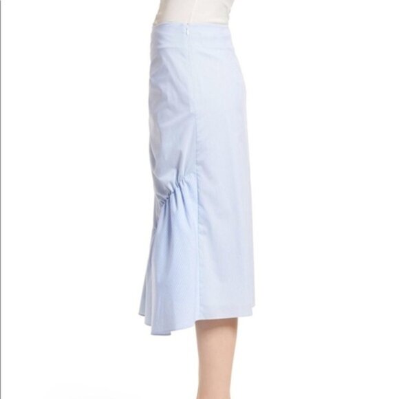 NWOT Trouve Mixed Stripe A Line Poplin Skirt woen's Size XL( R17) - Picture 8 of 8